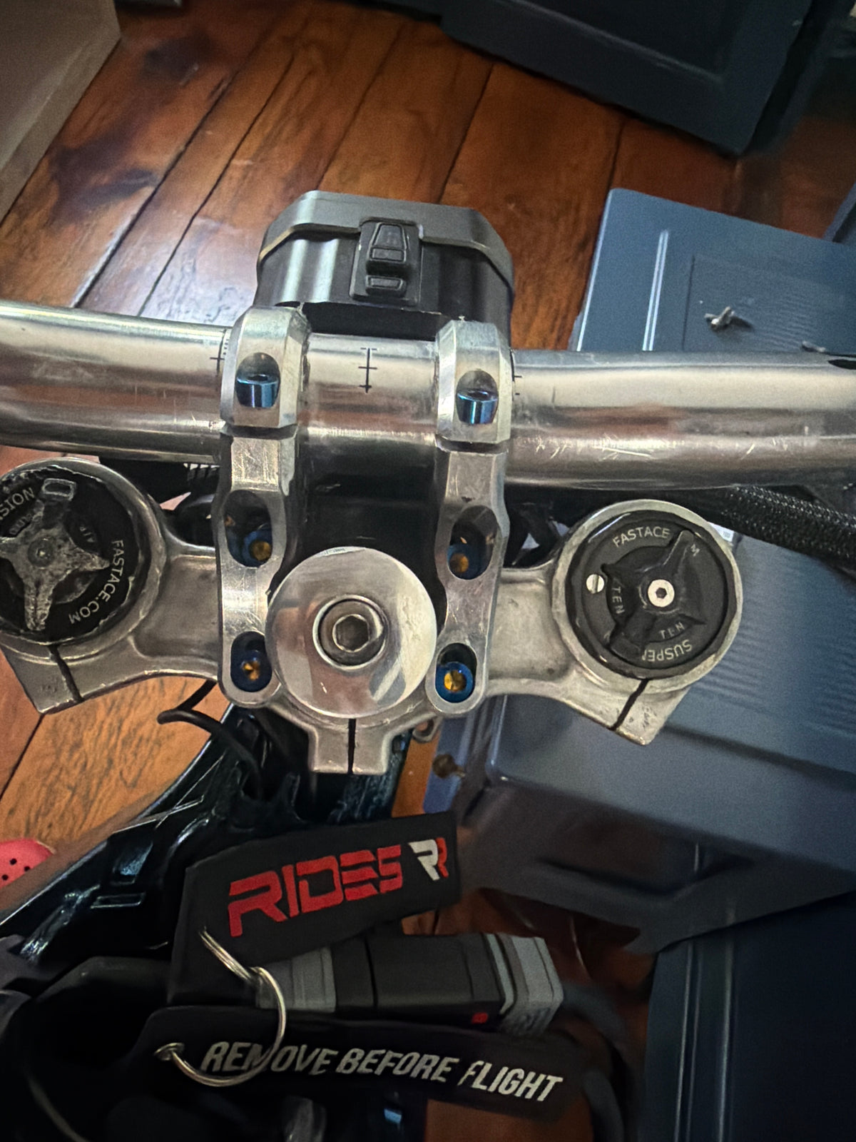 Direct Mount titanium set of 4
