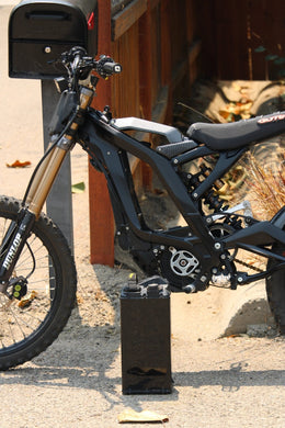 E-Bike "invisible" Vantablack Battery Wrap