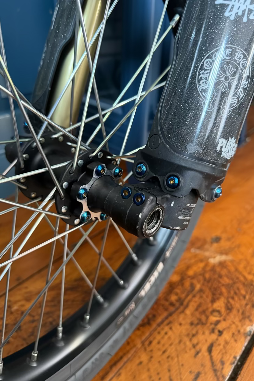 Eride 3.0/sr pinch bolts set of 4 titanium